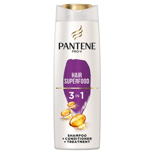 Pantene ProV Superfood 3 In 1 Shampoo+ Conditioner+ Treatment, 360ml