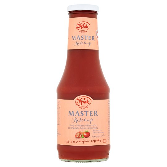 Spak Master Ketchup se sušenými rajčaty 530g