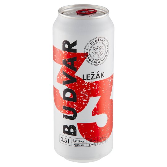 Budějovický Budvar Budvar 33 ležák 0,5l