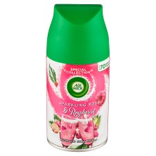 Air Wick Freshmatic Náplň do osvěžovače vzduchu růžový sekt a maliny 250ml