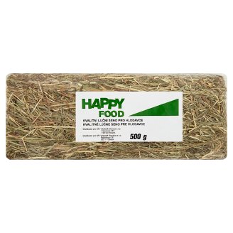 Happy Food Kvalitní luční seno pro hlodavce 500g