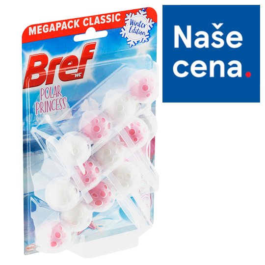 Bref Polar Princess Winter Edition tuhý WC blok 3 x 50g
