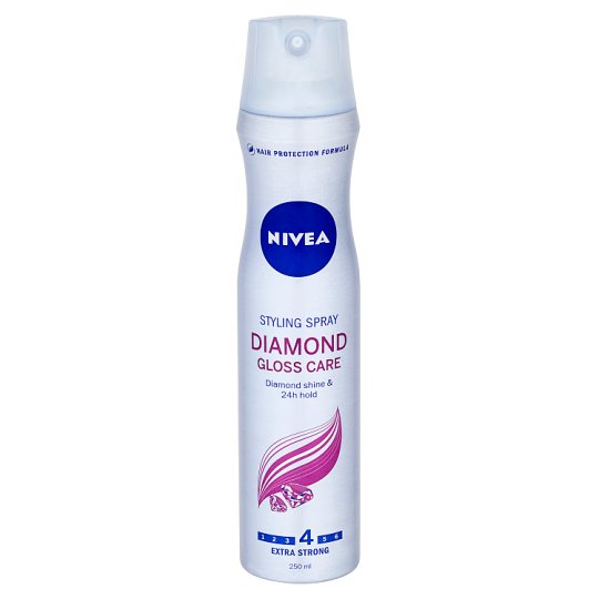 Nivea Diamond Gloss Care Styling Spray 250ml Tesco Groceries