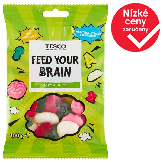 Tesco Jelly with Fruit Flavors 100g Tesco Groceries