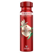 Old Spice Oasis Men’s Deodorant Body Spray 150ml, Aluminium free, Perfume Quality Scent