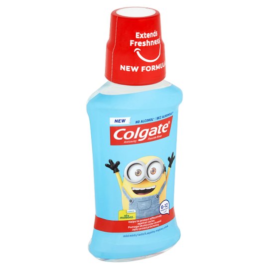 Colgate Minions Mouthwash 250ml - Tesco Groceries