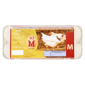 Tesco Čerstvá vejce M 10 ks
