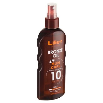 Lilien Sun Active Bronze voděodolný olej SPF 10 200ml