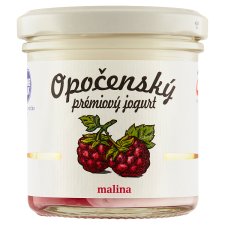 Bohemilk Opočenský prémiový jogurt malina 150g