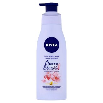 Nivea Třešňový květ & jojobový olej Tělové mléko s olejem 200ml