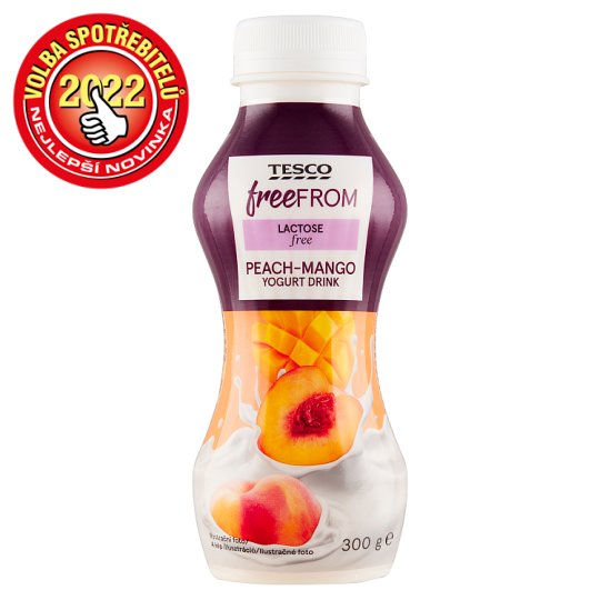 Tesco Free From PeachMango Yogurt Drink 300g Tesco Groceries
