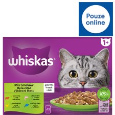 Whiskas Selection Menu in Jelly 12 x 85g (1.02kg)