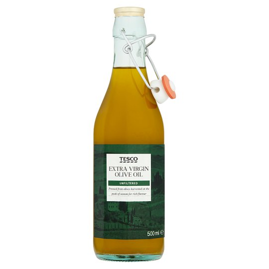 Tesco Extra Virgin Unfiltered Olive Oil 500ml
