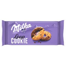 Milka Cookie Loop Cookies with Pieces of Chocolate 132g