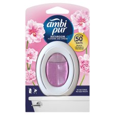 Ambi Pur Bathroom, Continuous Air Freshener Odour Elimination & Prevention, Flowers and Spring 1 X