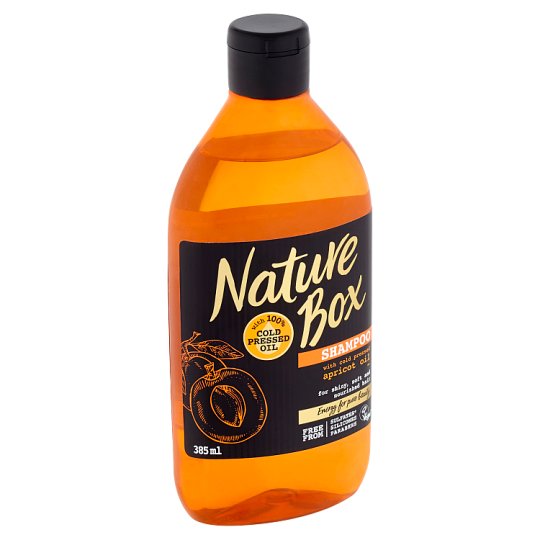 Nature Box šampon Apricot Oil 385ml