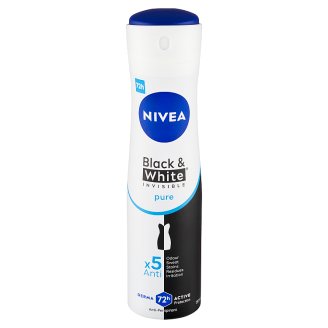 Nivea Black & White Invisible Pure Sprej antiperspirant 150ml