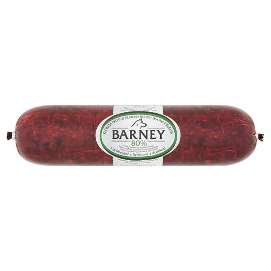 Barney Klobása pro psy s drůbežím 1000g