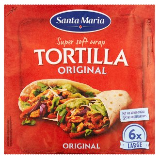 Santa Maria Tex Mex Tortilla original wrap 371g