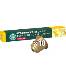 STARBUCKS by NESPRESSO Blonde Espresso Roast Decaf, kávové kapsle - 10 kapslí v balení