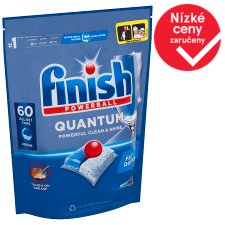 Finish Powerball Quantum All in 1 Regular Dishwasher Capsules 60 pcs 624g