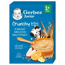 GERBER Junior Non-Dairy Fruit Porridge with Crunchy Pieces 200g