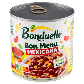Bonduelle Bon Menu Mexicana červené fazole s kukuřicí v chilli omáčce 430g