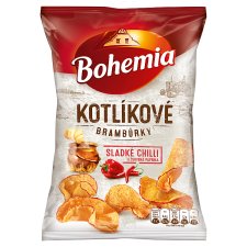 Bohemia Kettle Crisps Sweet Chilli and Red Pepper 100g