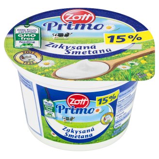 Zott Natura Zakysaná smetana 15% 180g