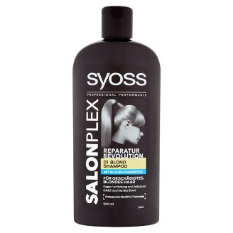 Syoss Salonplex šampon pro zesvětlené & obarvené blond vlasy Blonde Renaissance 500ml