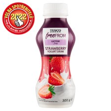 Tesco Free From Strawberry Yogurt Drink 300g