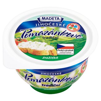 Madeta Jihočeské pomazánkové tradiční pažitka 150g