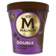 Magnum Double Chocolate Deluxe zmrzlina v kelímku 440ml