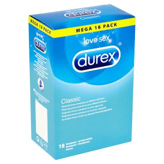 Durex Classic kondomy 18 ks