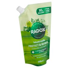 Radox Protect + Refresh tekuté mýdlo s antibakteriální složkou náhradní náplň 500ml