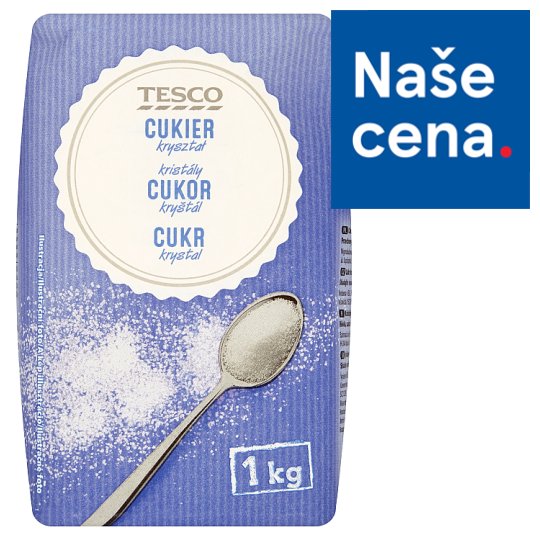 Tesco Cukr krystal 1kg