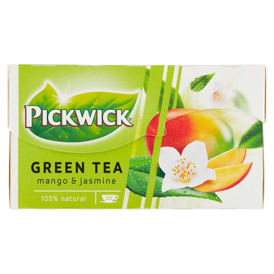 PICKWICK Zelený čaj s mangem a jasmínem 20 ks 30g