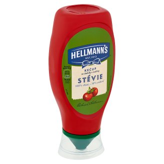 Hellmann's Kečup se sladidly z rostliny stévie 450g