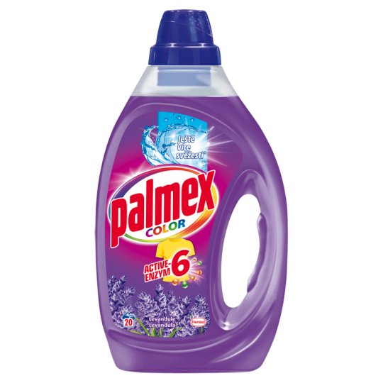 Palmex Color Active-Enzym 6 Levandule Gel 20 praní 1,00l