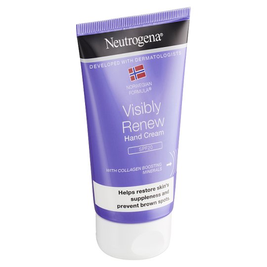 Neutrogena Visibly Renew denní krém na ruce s SPF 20 75ml