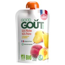 Good Gout Organic Peach with Pear 120g