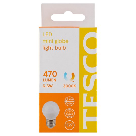 Tesco LED žárovka 6.6 W (40 W) E27