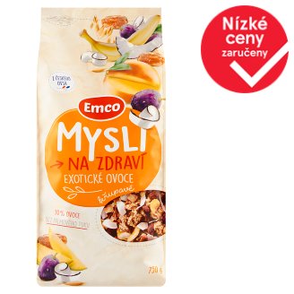 Emco Mysli na Zdraví Křupavé kousky ovoce 750g