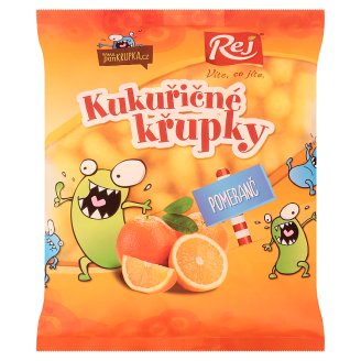 Rej Kukuřičné křupky pomerančové 90g