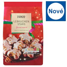 Tesco Perníky s hořkou čokoládou glazované v cukru 250g