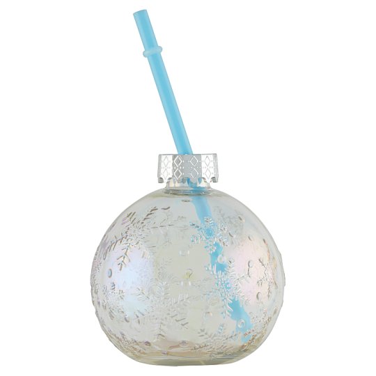 Tesco Lustre Snowflake Drinking Bauble Tesco Groceries