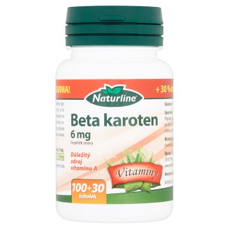 Naturline Beta karoten 6 mg 100+30 tobolek