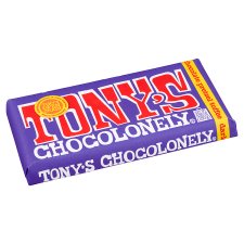 Tony's Chocolonely Milk Chocolate Pretzel Toffee Sea Salt 180g