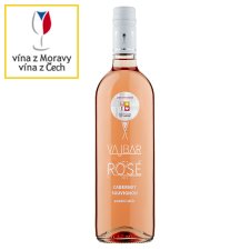 Vinařství Vajbar Cabernet Sauvignon rosé jakostní víno s přívlastkem pozdní sběr polosuché 0,75l