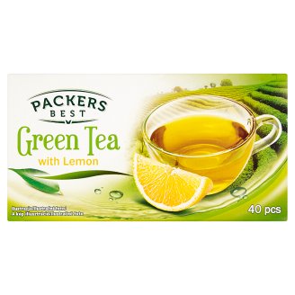 Packers Best Zelený čaj s citronovou příchutí 40 x 1,75g